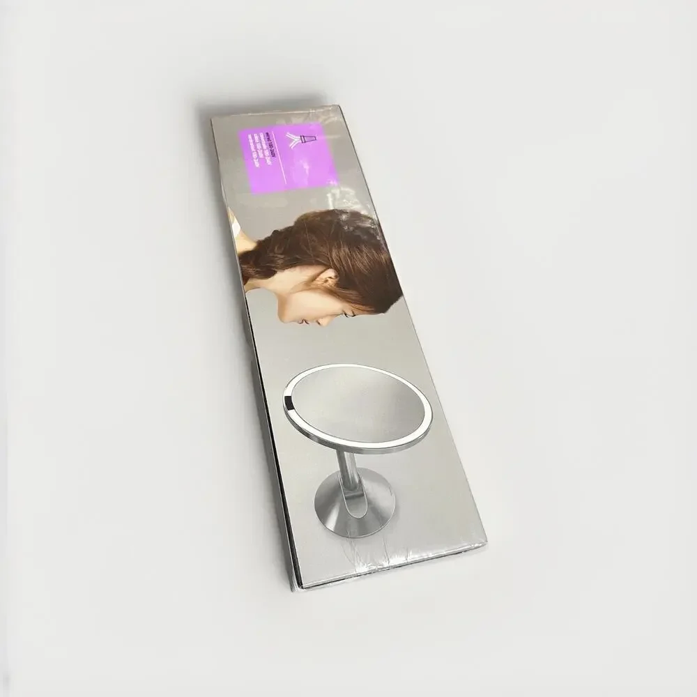 Simplehuman Wall Mount Sensor Mirror 8” 5x Brushed Nickel ST3003 | Sealed New